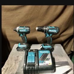 Makita Impact And Drill 