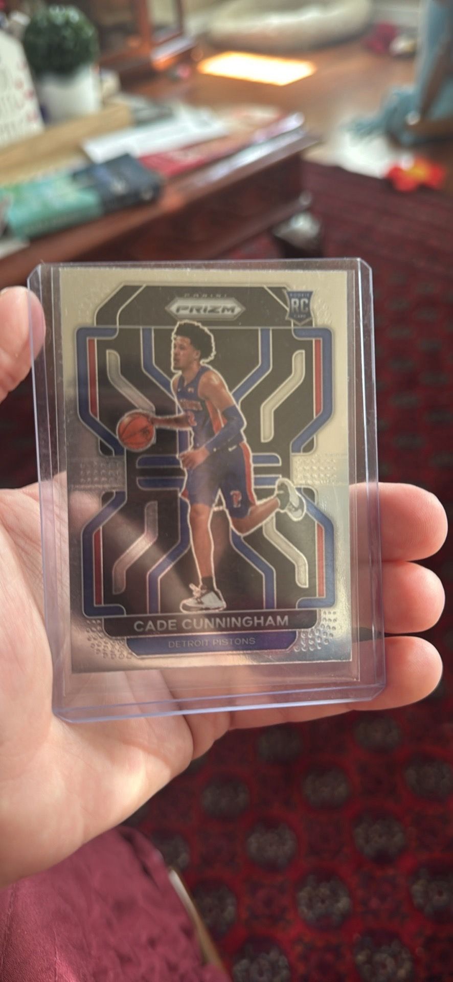 Cade Cunningham 2021-22 Panini Prizm Basketball Card