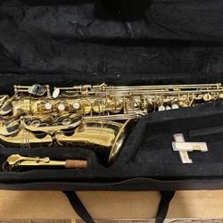Stagg 77-SA/SC Alto Saxophone instrumental with Soft Bag