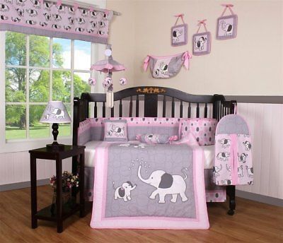 Crib Bedding Set (12 Pieces)