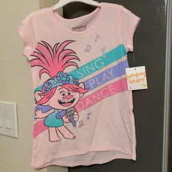 Jumping Bean Size 6 Troll blouse