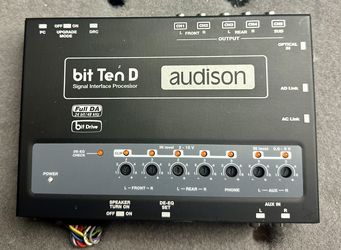 Audison Bit10 D - signal interface processor
