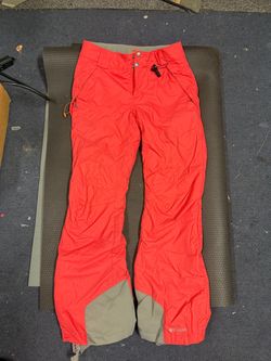 Women’s Columbia Red Snow Pants