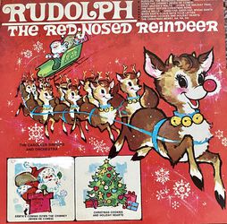 Various Artists “Rudolph The Rednosed Reindeer” Vinyl Album $10