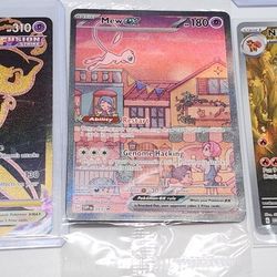 Pokemon Cards Rares And Promo Mews And Ninetails
