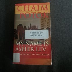 Chaim Potok ‘My Name Is Asher Lev’ The Author Of The chosen