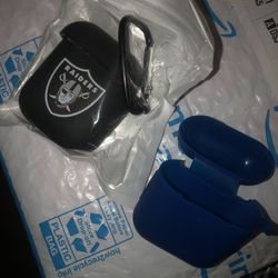 Air Pod Cases 1 LA RAIDERS BRAND NEW! Other Just A Base Blue Gel Case $10 Bucks Firm