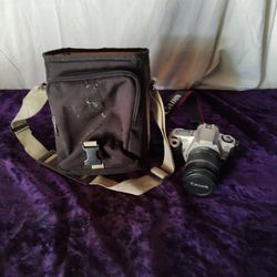 Cannon Camera With Case