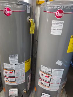 New Water Heater Rheem