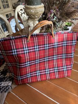 Plaid Bag Large 