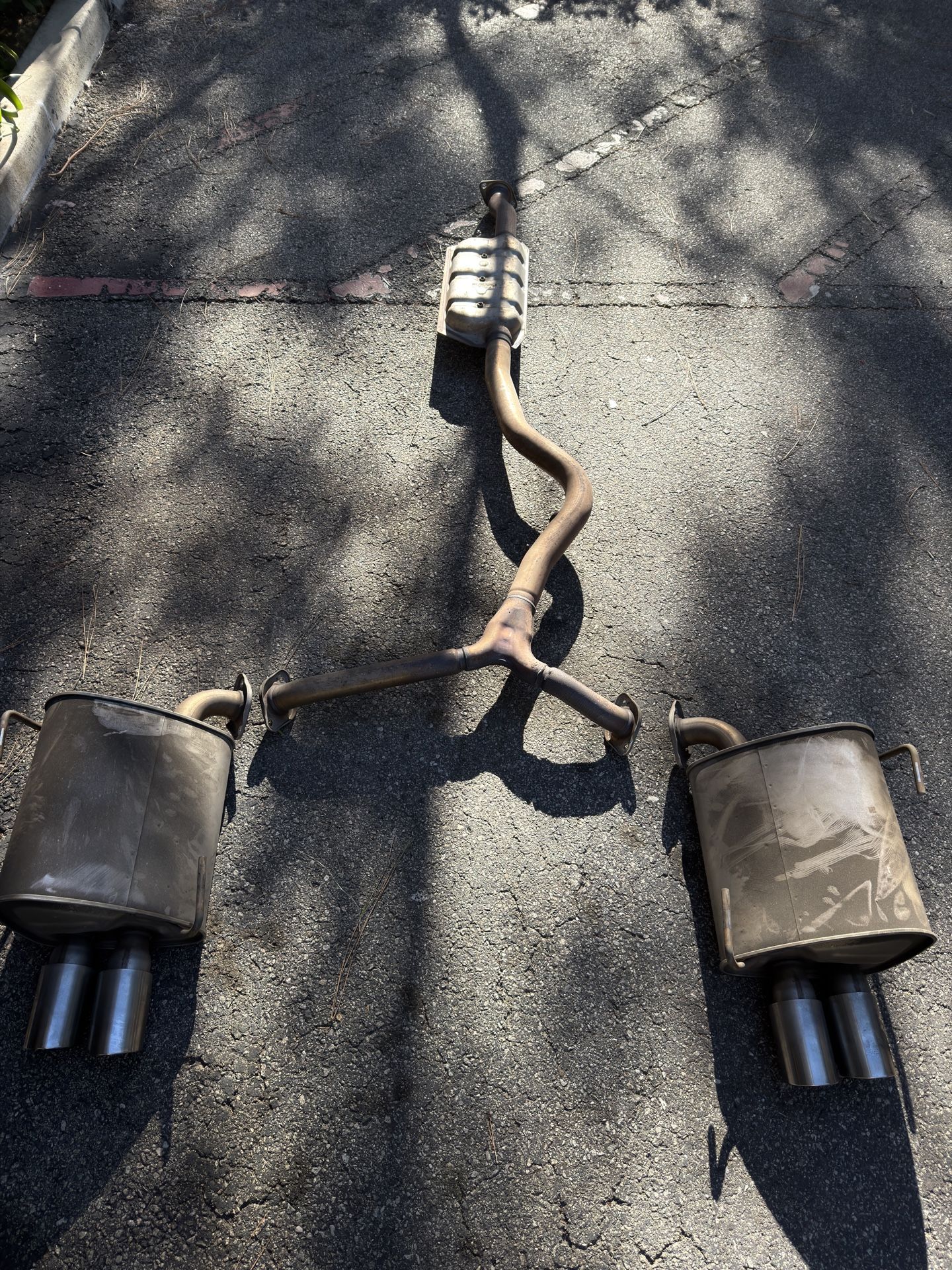 OEM Subaru WRX STI Exhaust (2015–2021) – Excellent Condition, 42K Miles