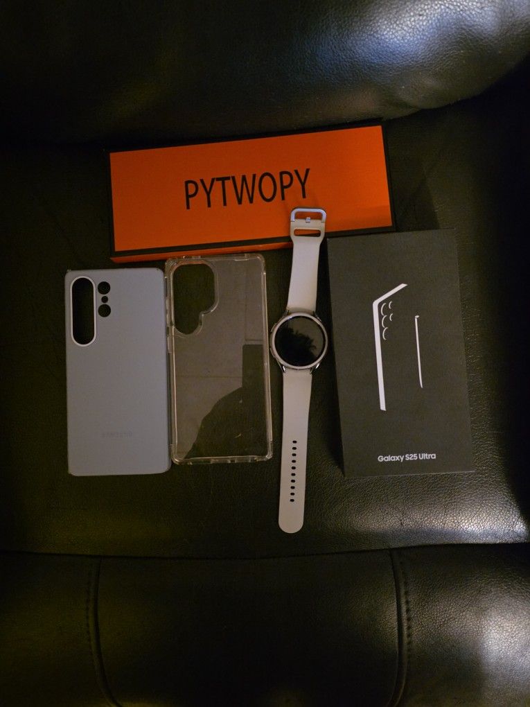 Samsung S25ultra 256gb& Watch 6& Samsung Buds 2