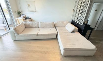 All Modern Big Sectional Sofa Beige