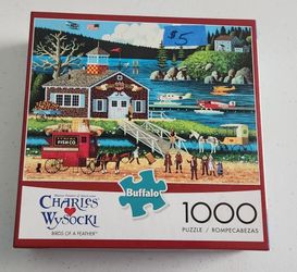 Birds Of A Feather 1000 Piece Jigsaw Puzzle 