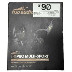 H20 Audio Tri Pro Multi-sport Black