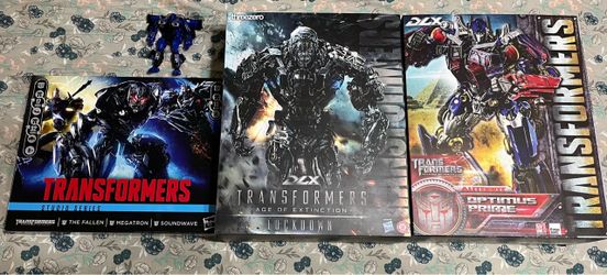 Threezero DLX Optimus Prime, Lockdown , Studio Series ROTF Set And Dropkick Lot cash local only!
