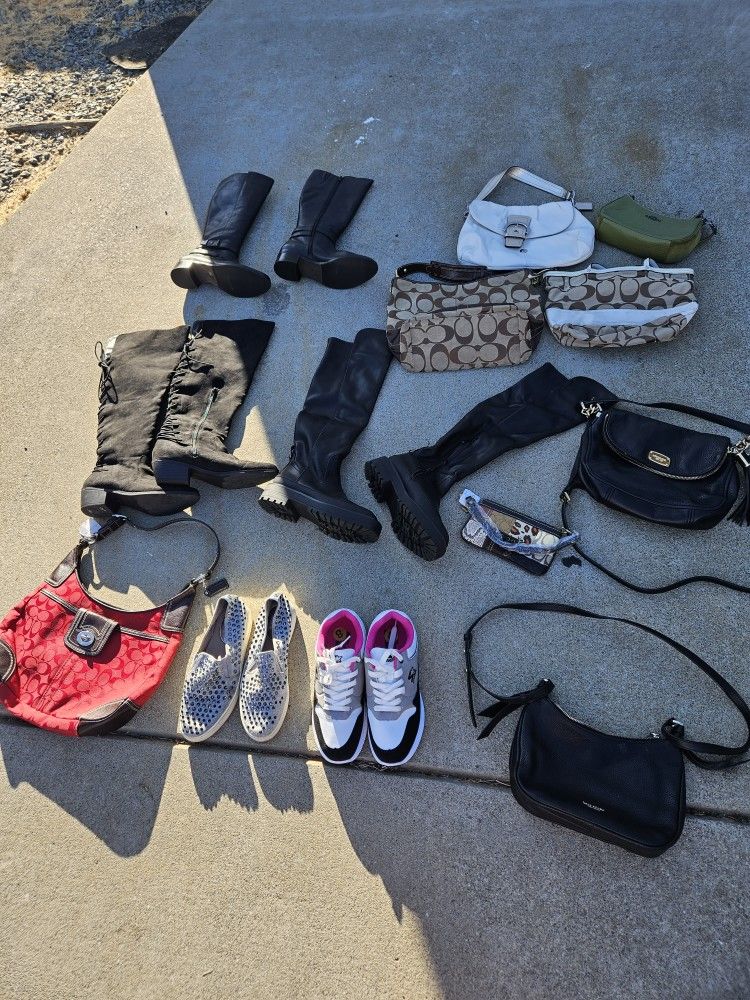 Shoes And Designer Purses
