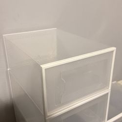 Storage Plastic Shoe Boxes 