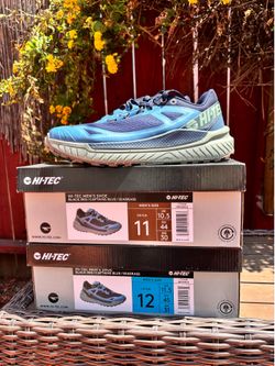 Hi-Tec Men’s Trail Shoes - New - Sizes 11 &12