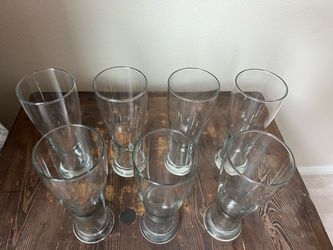 Set of 7 Beer Glasses