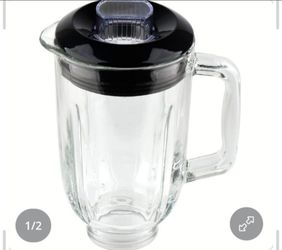 Black & Decker 5-cup glass jar jug with lid, compatible with BL2010BPA/BL2010BP/BL2020S/BL-2020/BL2010BG #blender #replacement