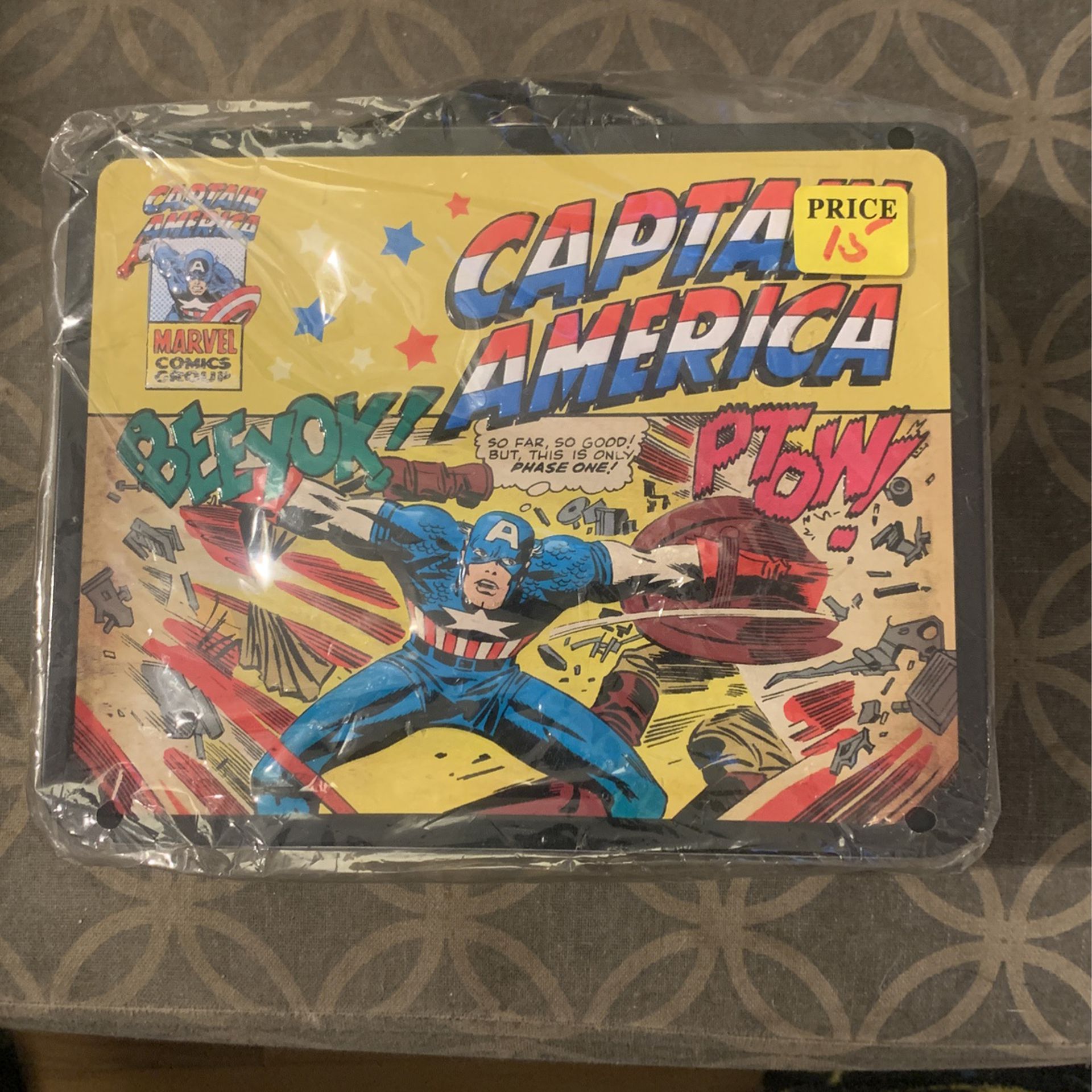 Marvel Comics Captain America Retro Lunch Box 