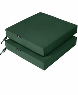 NEW Favoyard 24x24 Waterproof Deep Seat Patio Cushion Set – Dark Green