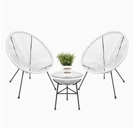 3 Piece Outdoor Set with Rope