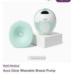 Brand new Motif Aura Glow Breast pump