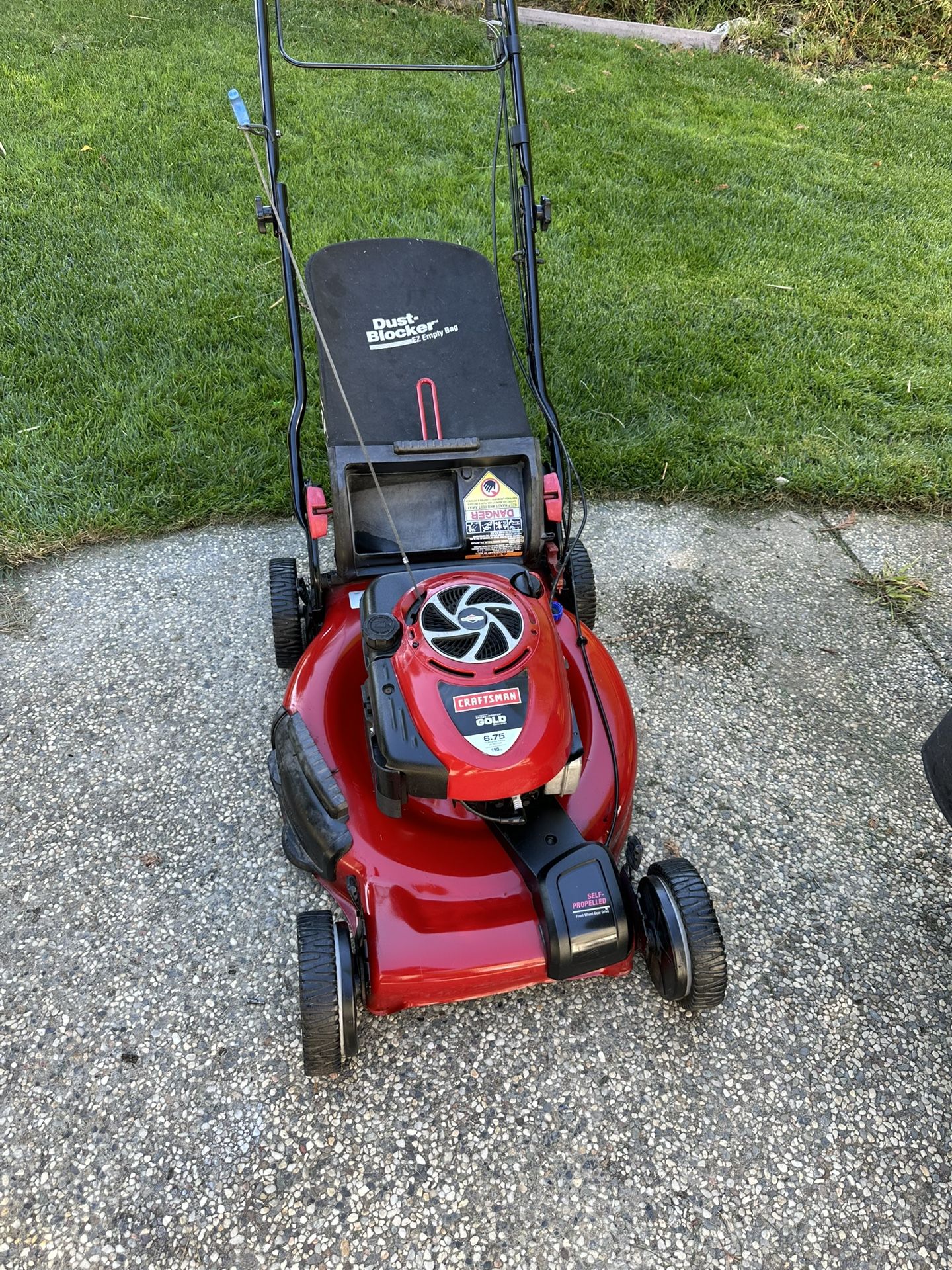 Craftsman 6.75 190cc Self Propelled Lawn Mower