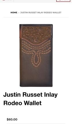 New Men’s Justin Rodeo Wallet