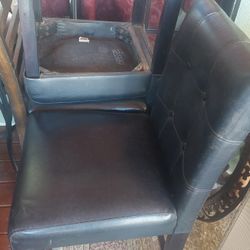 High Leather Chair 