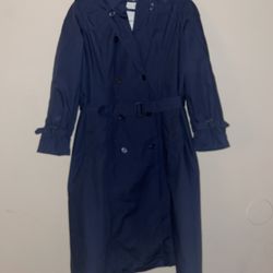 Defense Logistics Agency Navy Blue Military With Coat Like New 