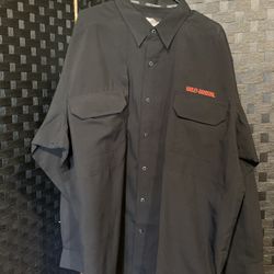 Harley Davidson Mens Long Sleeve Shirt