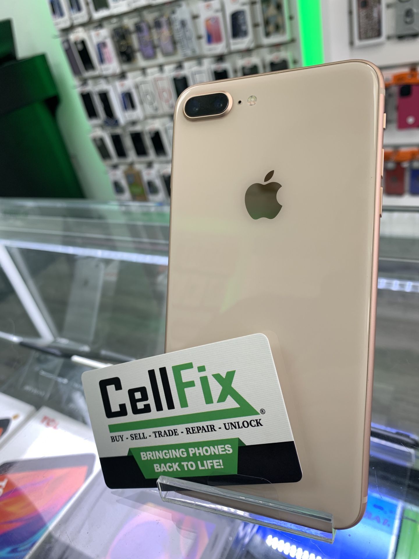 iPhone 8 Plus 64GB Unlocked $10 Down