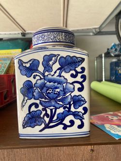 Ceramic flour jar