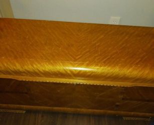 Large waterfall cedar hope chest