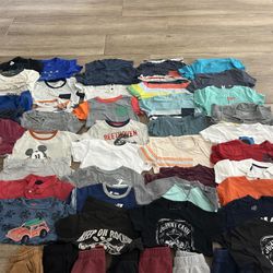 Huge Lot 5t Toddler Shirts..old Navy, Nike And More 