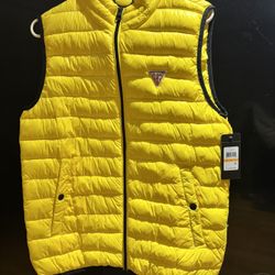 Yellow Guess Vest