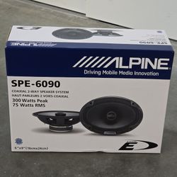 ALPINE SPE-6090 6X9" COAXIAL 2-WAY SPEAKER SET