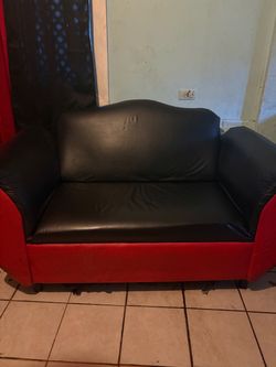 Leather sofa