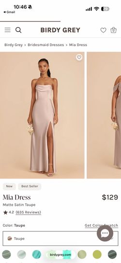 Satin Dress