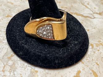 14k gold filled ring & bracelet