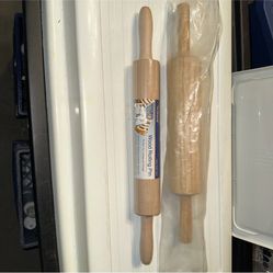 Two New Wooden Rolling Pins