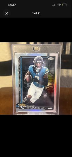 2025 Topps Chrome Football Brian Thomas Jr LogoBoard Sp