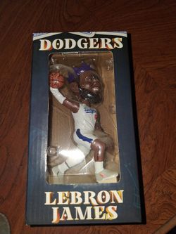 Lebron/Dodgers bobblehead
