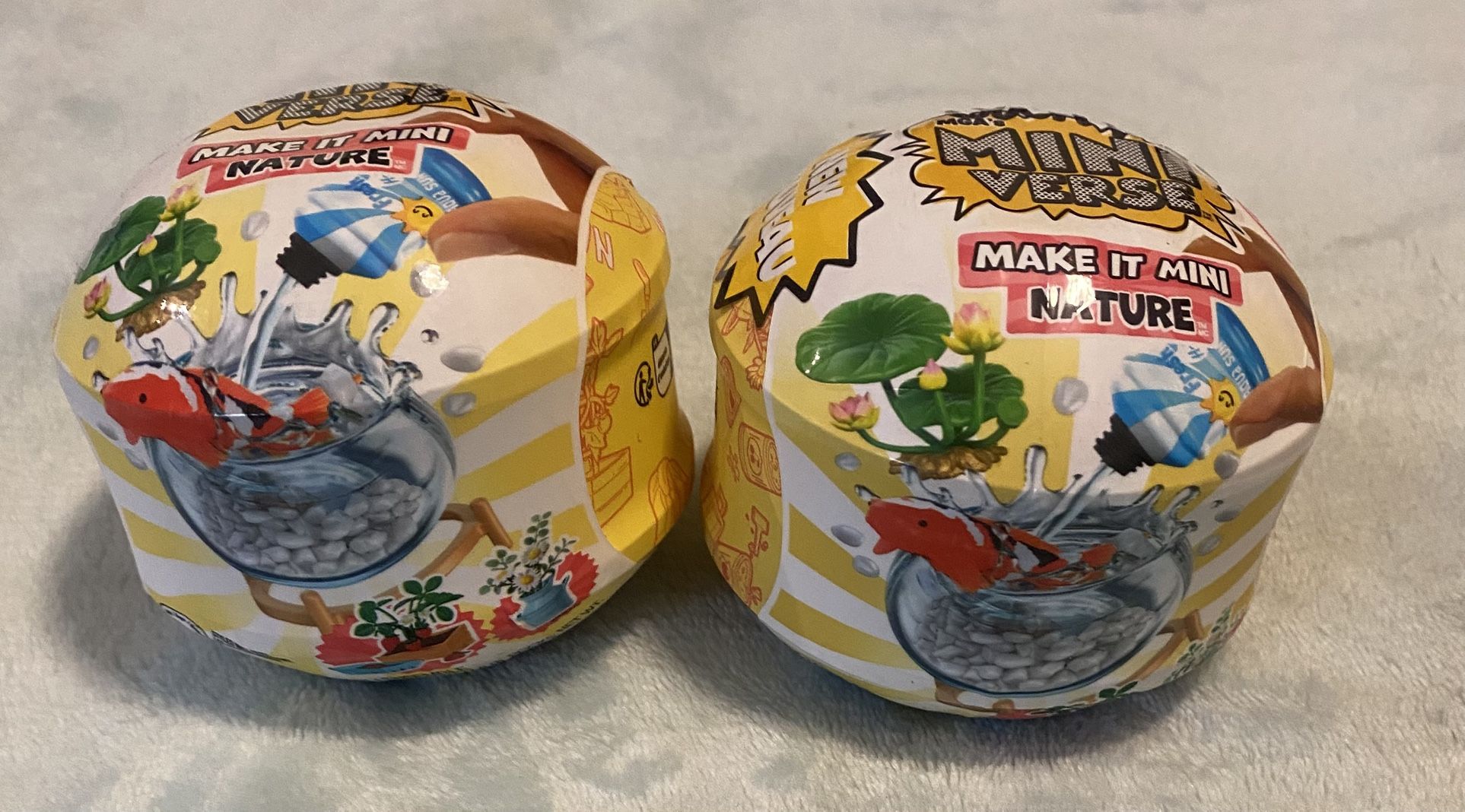 2 Brand New Unopened Mini verse Make It Nature Balls