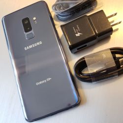 Samsung Galaxy S9+ Plus   , Unlocked   for all Company Carrier ,  Excellent Condition  Like New