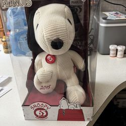 Snoopy 65th  Anniversary Commemorative 15” Plush