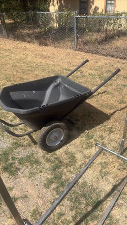 Heavy duty wheel barrel